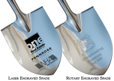 Show Chrome D-Handle Shovel